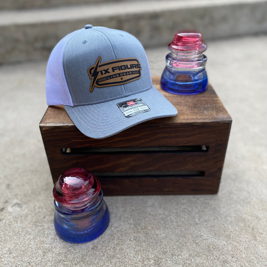 Heather Gray & White Richardson 112 Hat