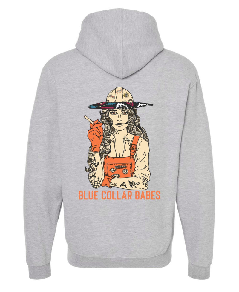 Load image into Gallery viewer, Blue Collar Babes Hoody