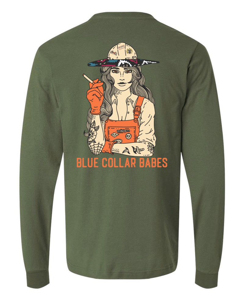 Load image into Gallery viewer, Blue Collar Babes Long Sleeve Shirt