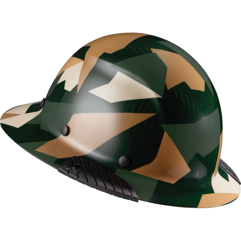 Load image into Gallery viewer, DAX Jungle Carbon Fiber Full Brim Hardhat