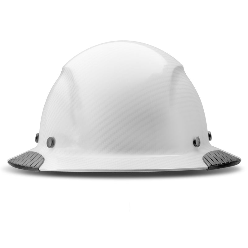 Load image into Gallery viewer, DAX White Carbon Full Brim Hard Hat