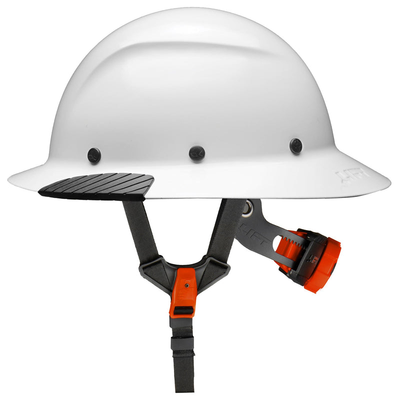 Load image into Gallery viewer, DAX Full Brim Hard Hat with Mips - White