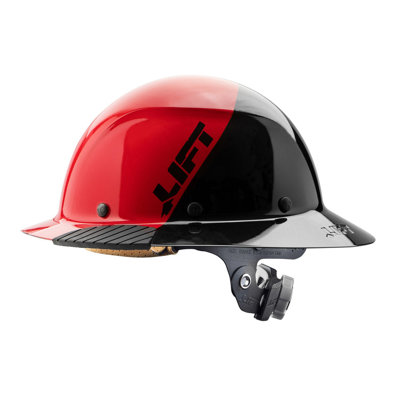 Load image into Gallery viewer, DAX Fifty/50 Red Full Brim Hard Hat