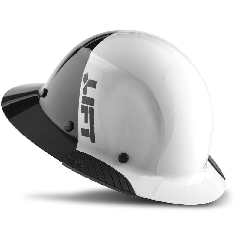 Load image into Gallery viewer, DAX Fifty/50 White Full Brim Hard Hat