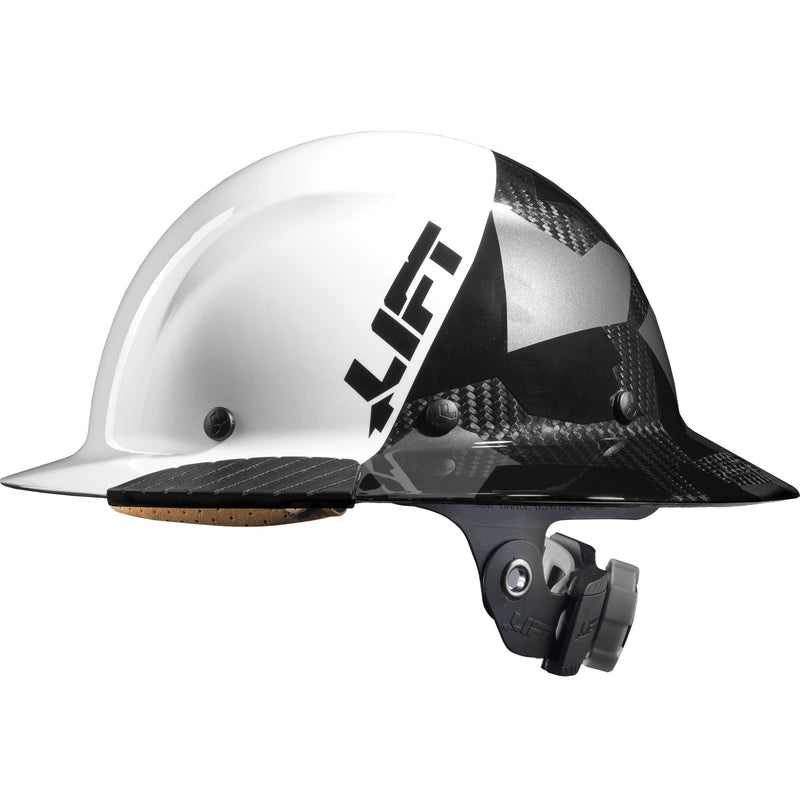 Load image into Gallery viewer, DAX Carbon Fiber Camo Full Brim Hardhat