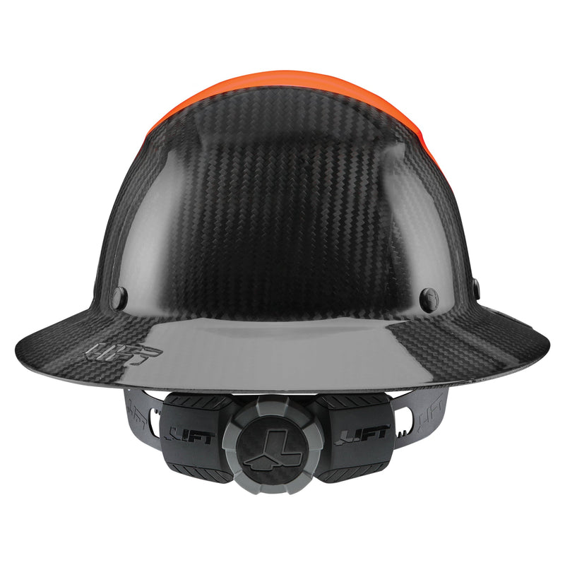 Load image into Gallery viewer, DAX Fifty 50 Carbon Fiber Full Brim Hardhat