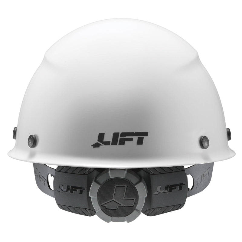 Load image into Gallery viewer, DAX Carbon Fiber White Cap Style Hardhat