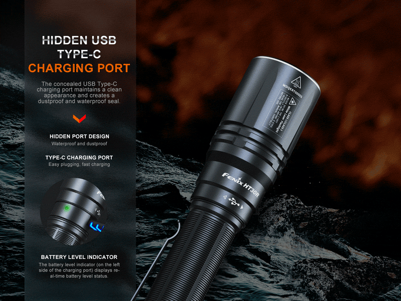 Load image into Gallery viewer, White Laser LED Flashlight - HT30R