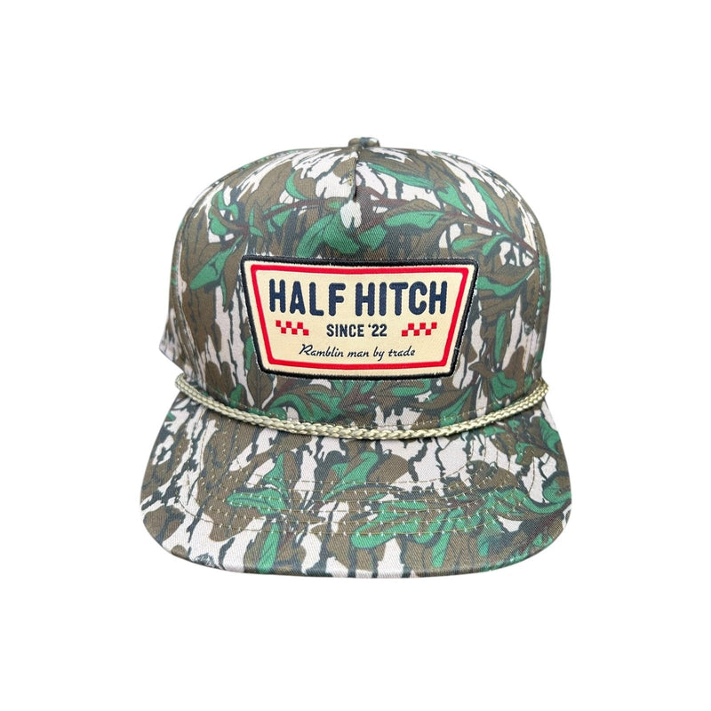 Load image into Gallery viewer, Half Hitch Green Leaf Rope Hat