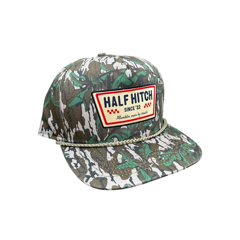 Load image into Gallery viewer, Half Hitch Green Leaf Rope Hat