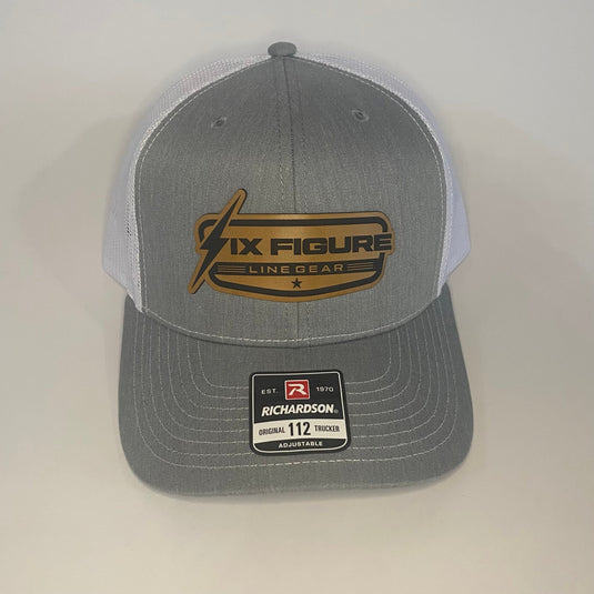 Heather Gray & White Richardson 112 Hat