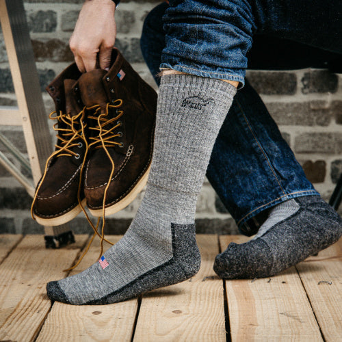 Load image into Gallery viewer, Heavyweight Boot Wool Work Sock