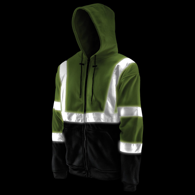 Load image into Gallery viewer, Hi-Viz Yellow Pro Hoodie
