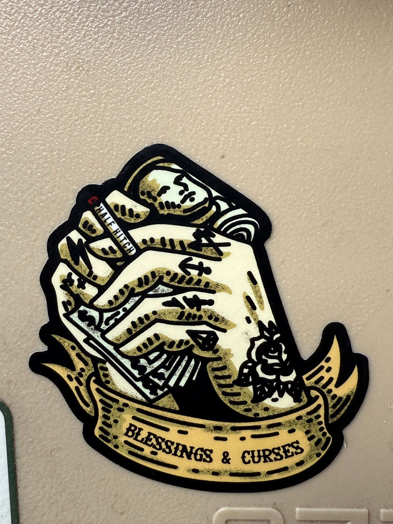 Load image into Gallery viewer, Blessings & Curses Sticker