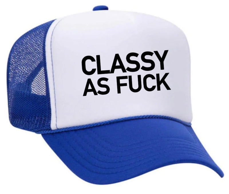 Load image into Gallery viewer, Classy As Fuck Trucker Hat