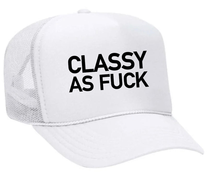 Load image into Gallery viewer, Classy As Fuck Trucker Hat