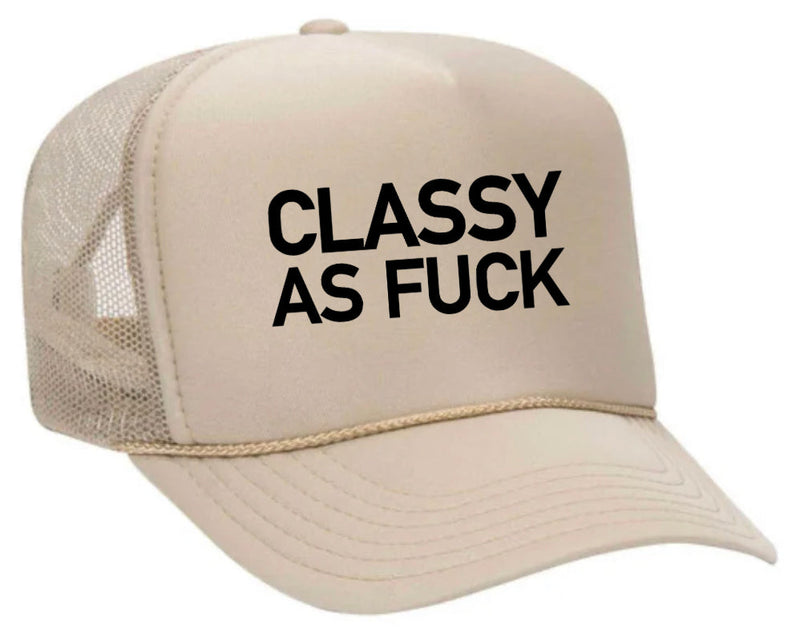 Load image into Gallery viewer, Classy As Fuck Trucker Hat