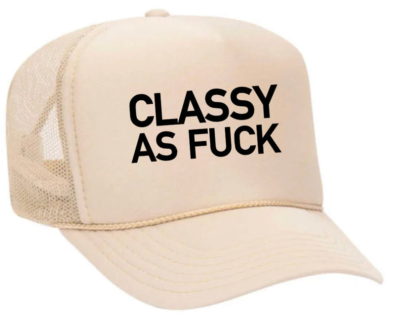 Load image into Gallery viewer, Classy As Fuck Trucker Hat
