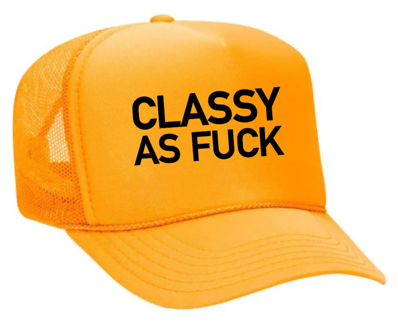 Load image into Gallery viewer, Classy As Fuck Trucker Hat