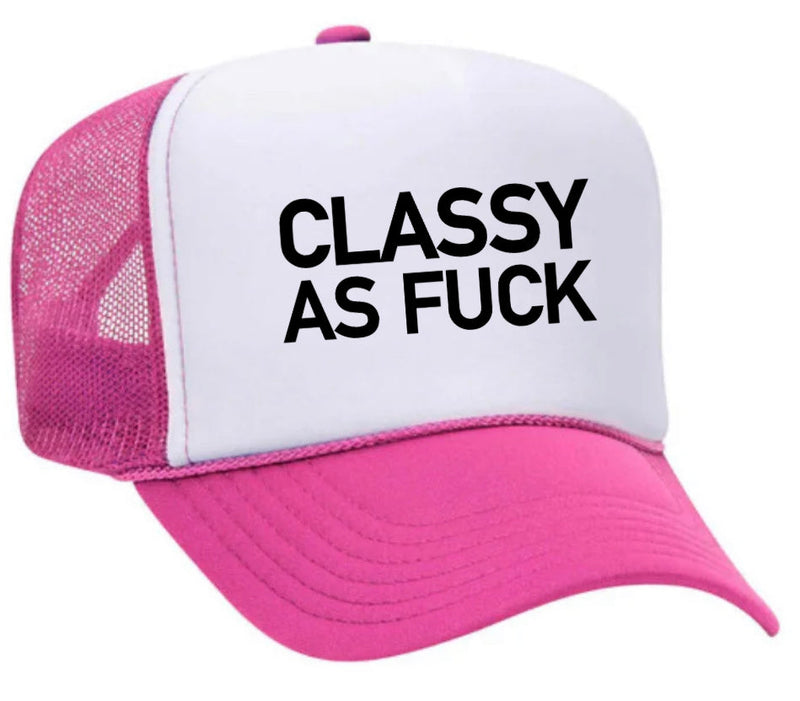 Load image into Gallery viewer, Classy As Fuck Trucker Hat