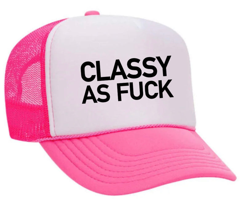 Load image into Gallery viewer, Classy As Fuck Trucker Hat