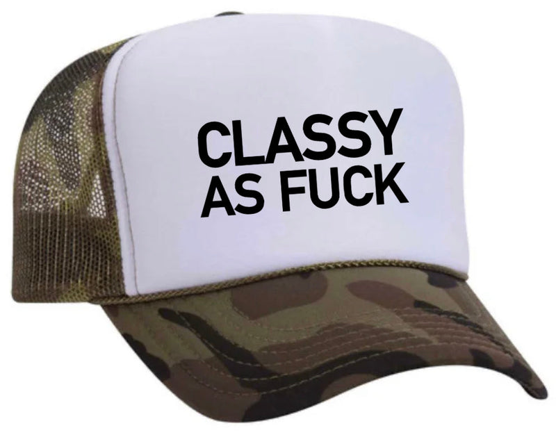 Load image into Gallery viewer, Classy As Fuck Trucker Hat