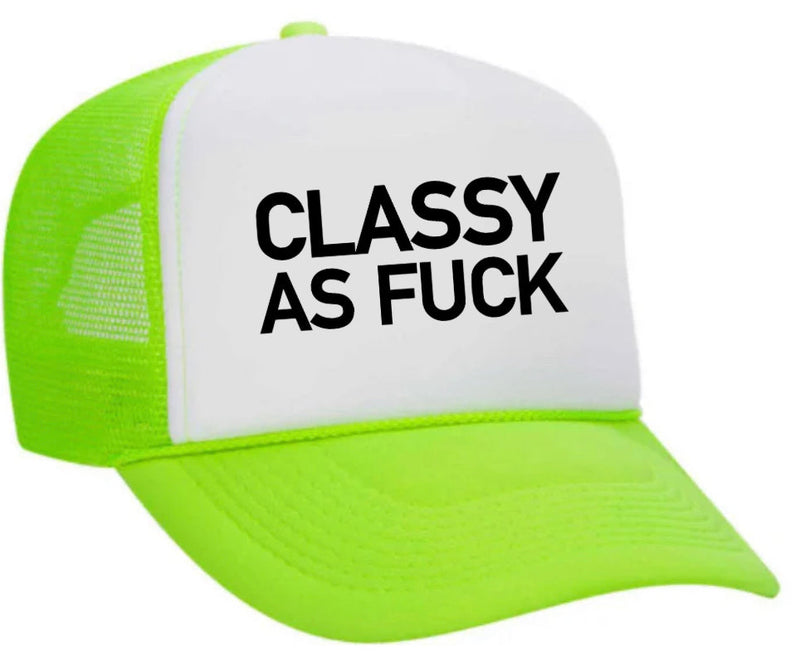 Load image into Gallery viewer, Classy As Fuck Trucker Hat