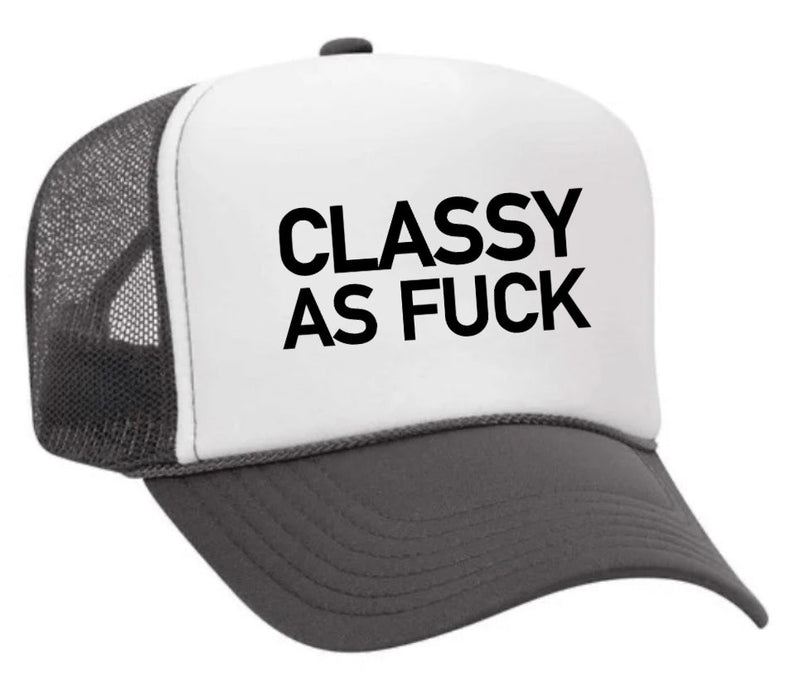 Load image into Gallery viewer, Classy As Fuck Trucker Hat