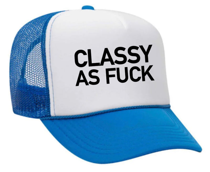 Load image into Gallery viewer, Classy As Fuck Trucker Hat