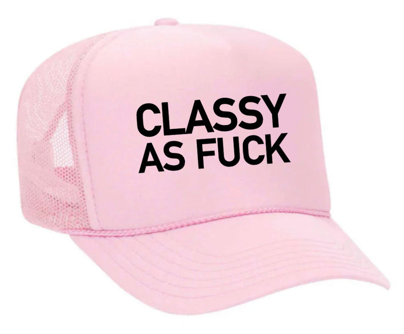 Load image into Gallery viewer, Classy As Fuck Trucker Hat