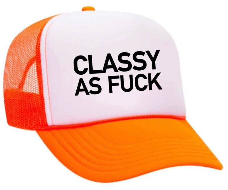 Load image into Gallery viewer, Classy As Fuck Trucker Hat