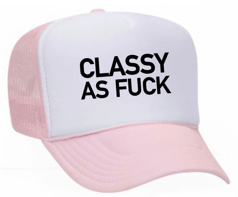 Load image into Gallery viewer, Classy As Fuck Trucker Hat