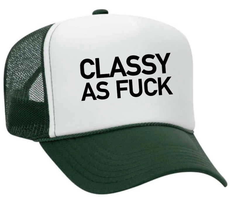 Load image into Gallery viewer, Classy As Fuck Trucker Hat