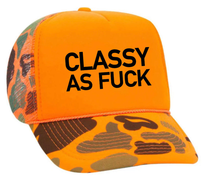 Load image into Gallery viewer, Classy As Fuck Trucker Hat