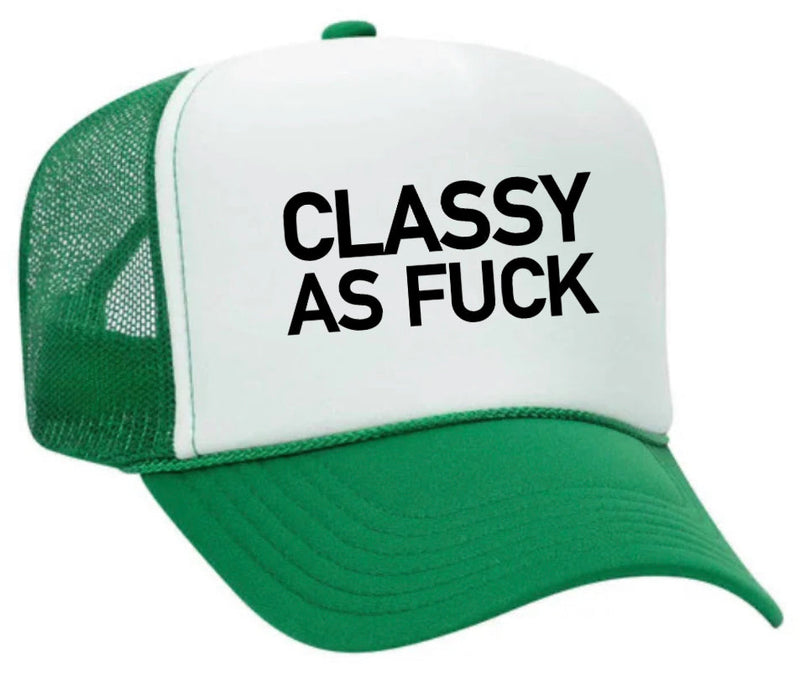 Load image into Gallery viewer, Classy As Fuck Trucker Hat
