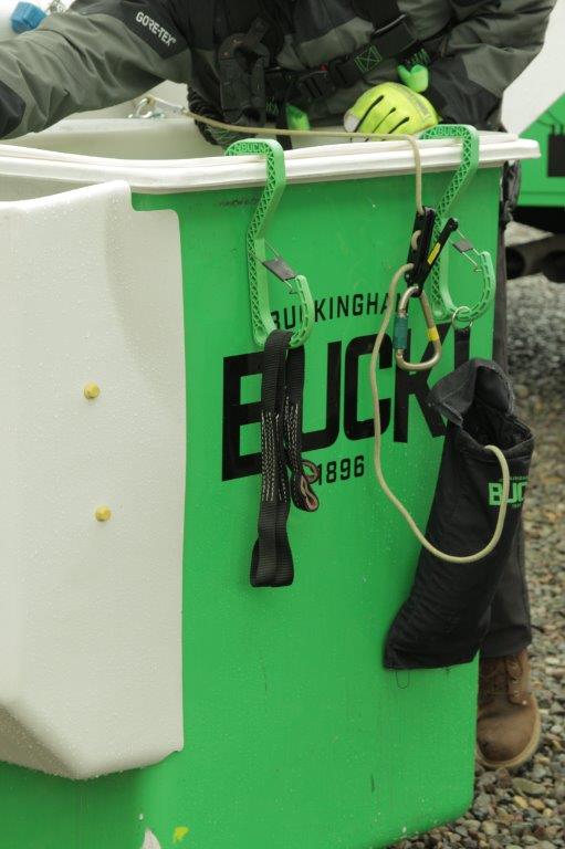 Load image into Gallery viewer, Buckeye Bucket Hook with Tether hole