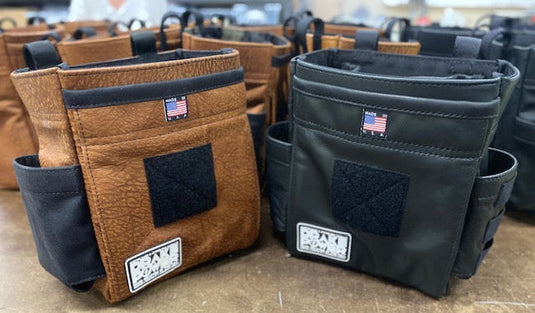 LEATHER BASIC "B" DITTY BAG