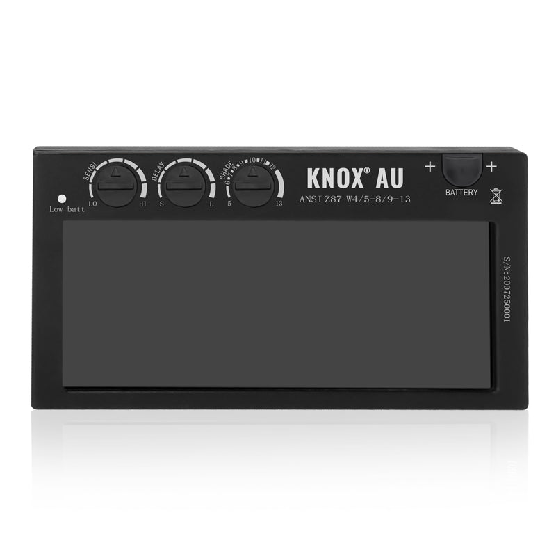 Load image into Gallery viewer, Knox 2x4 X-Series Auto Darkening Adjustable Welding Lens X682