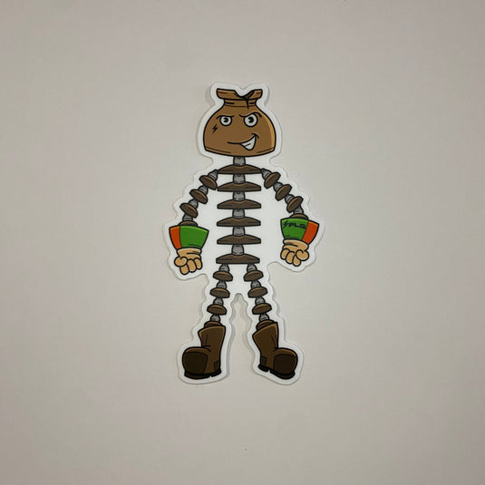 Insulator Man Sticker