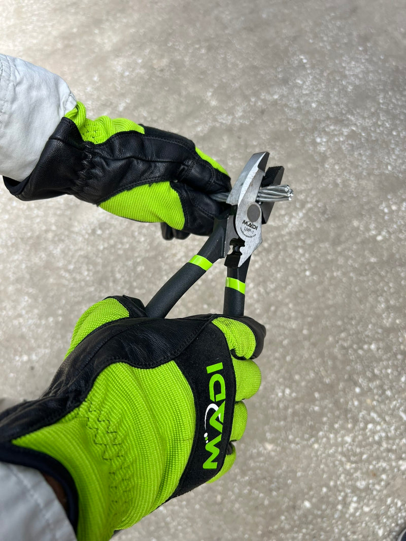 Load image into Gallery viewer, 9″ High Leverage Lineman Pliers with Crimper and Secondary Gripping Surface