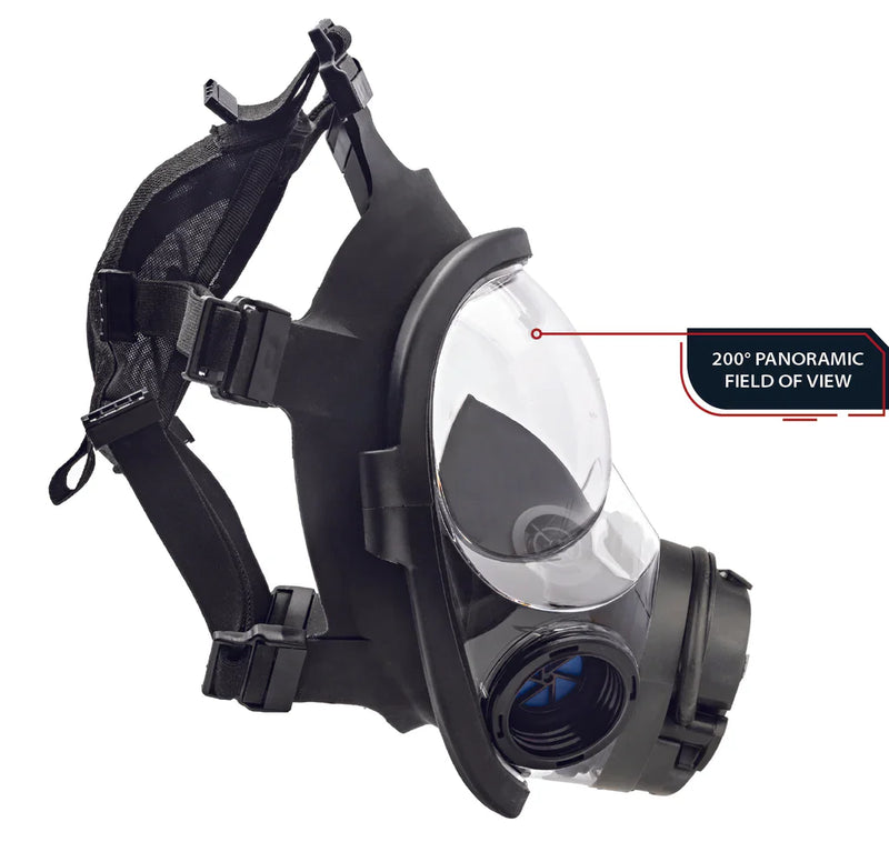 Load image into Gallery viewer, Parcil Safety NB-100E Tactical Gas Mask with Electronic Voice Amplifier and Radio Transmitter/Receiver