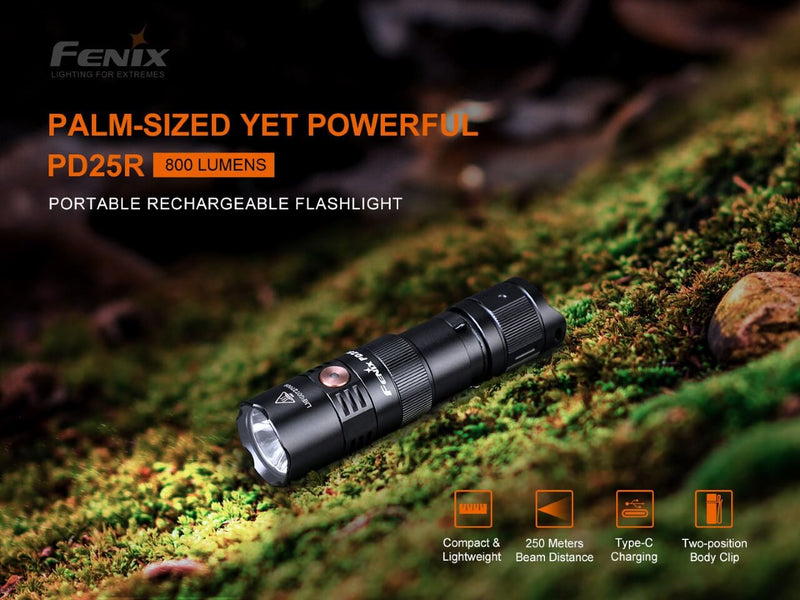 Load image into Gallery viewer, Rechargeable LED Flashlight - PD25R