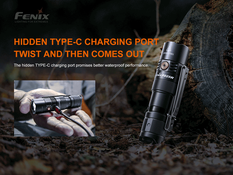 Load image into Gallery viewer, Rechargeable LED Flashlight - PD25R