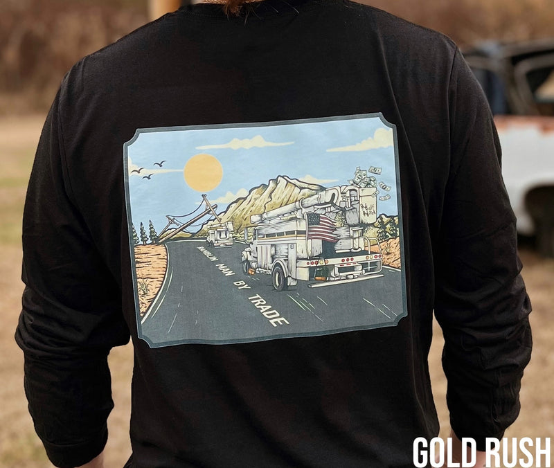 Load image into Gallery viewer, Gold Rush Long Sleeve Shirt