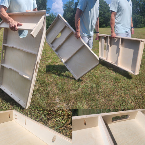 Load image into Gallery viewer, Line Roots Supply Pro Cornhole Bean Bag Toss Game 24x48 with 8 Regulation 16oz Bags