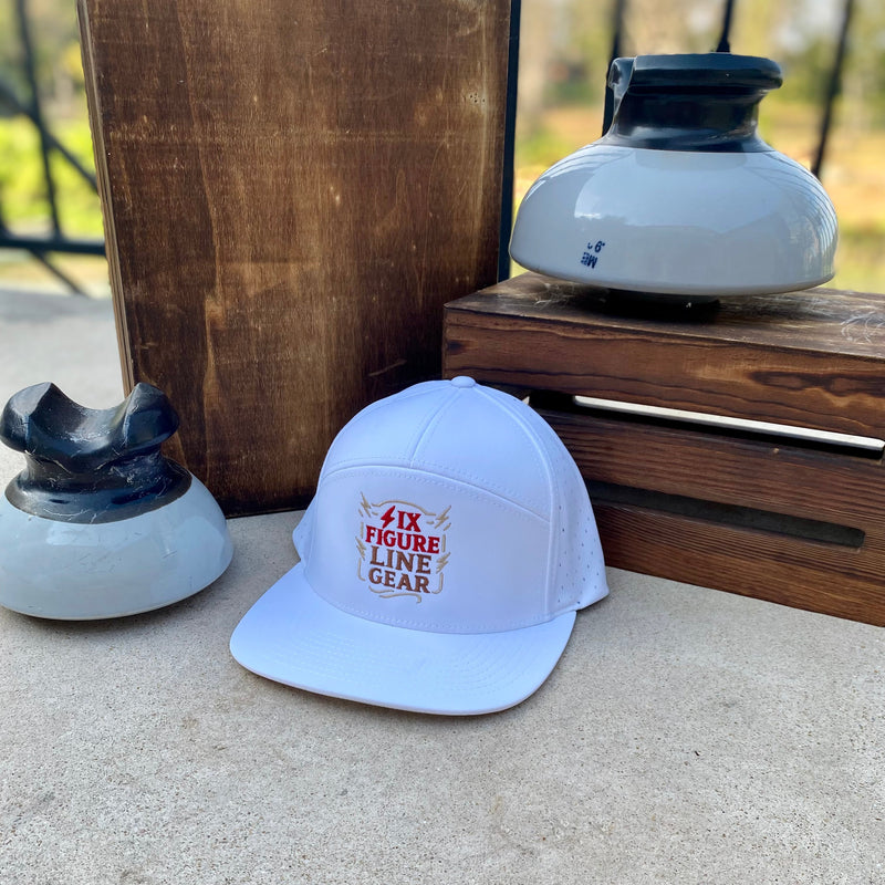 Load image into Gallery viewer, White Richardson 169 Panel Hat