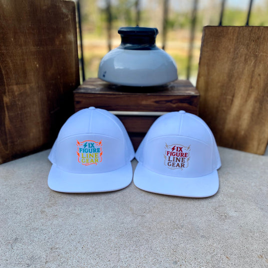 White Richardson 169 Panel Hat