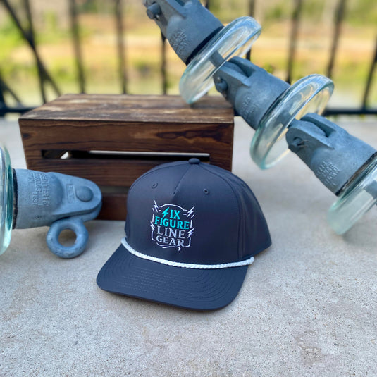 Dark Gray Richardson 258 Rope Hat