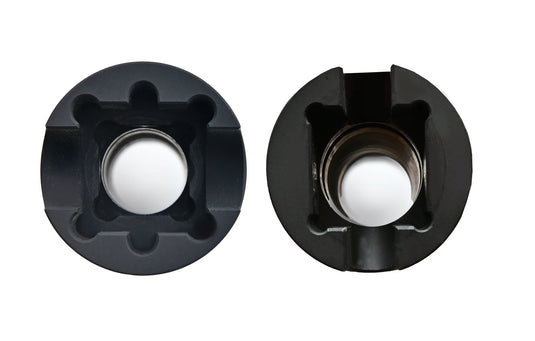 Compact Double Slot Socket Flip With Secure Lock Adapter