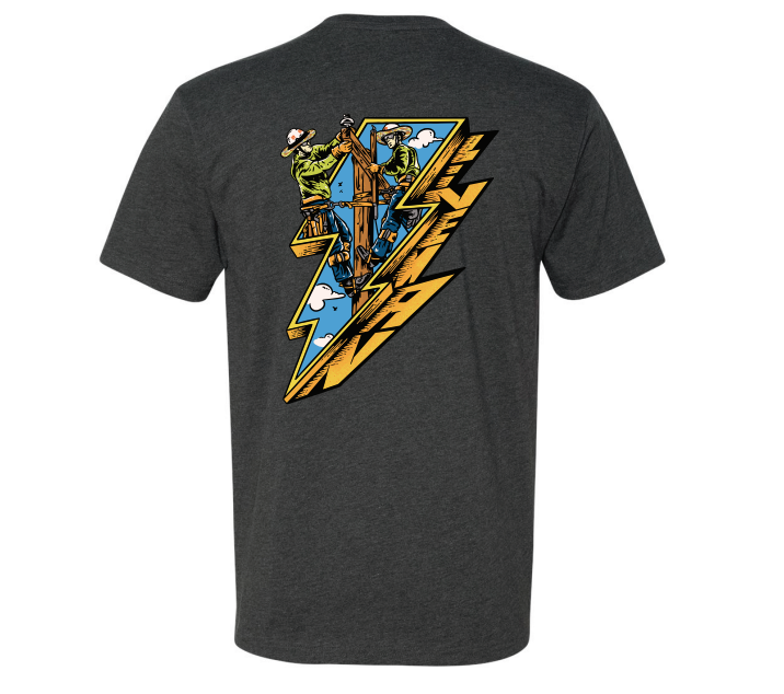 Load image into Gallery viewer, Lineman Bolt T-Shirt